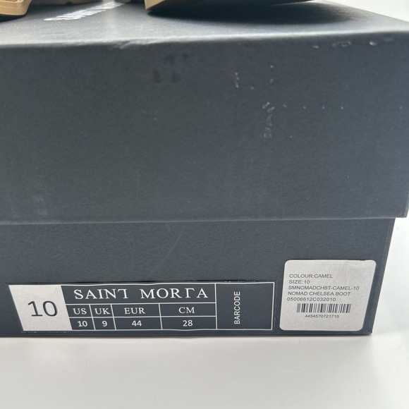 NEW Saint Morta Nomad Chelsea Boot,Tan Suede Leather,Leather Sole,Men's SZ:10M - Picture 13 of 15